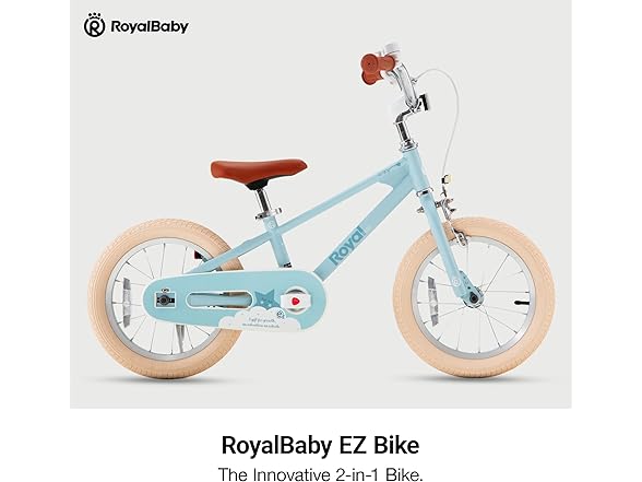 RoyalBaby EZ Kids 12 Inch Balance to Pedal Bike