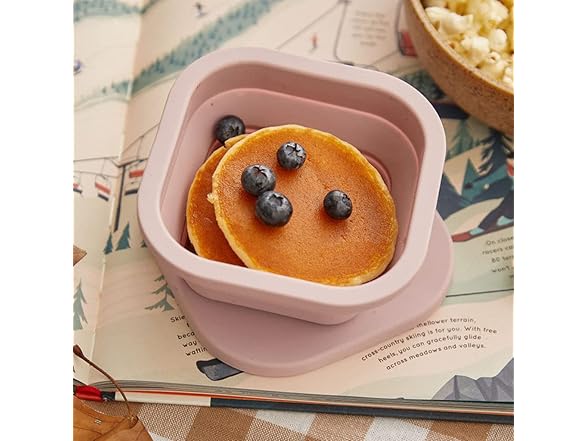 Austin Baby Co Silicone Collapsible Snack Bowl