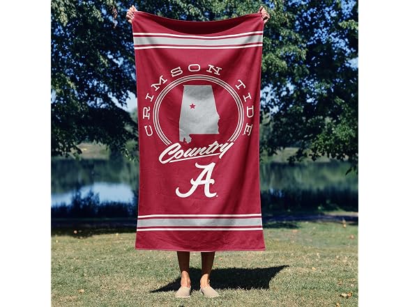 ALABAMA CRIMSON TIDE NCAA Beach X Inches