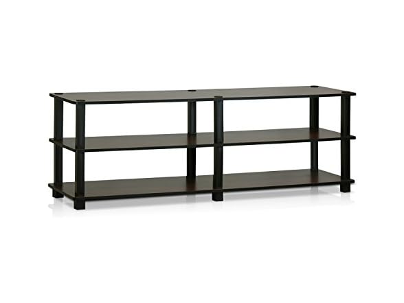 Furinno Furinno TURN-S-TUBE TV Stand, 3-Tier Ope