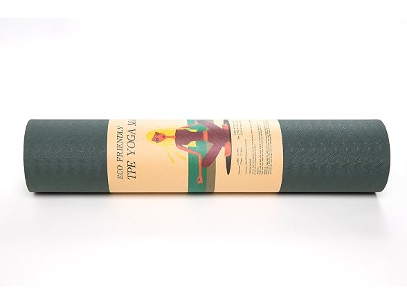 bestshared Non-Slip 72" Thick 6mm Yoga Mat