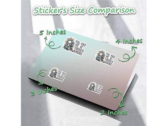 You Had Me At Trigger Warning Stickers