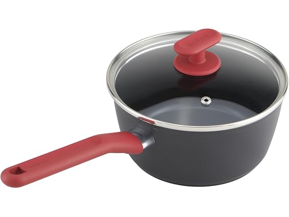 GoodCook ProEase Nonstick Sauce Pan with Lid, 2-Quart