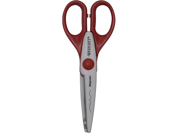 Westcott Student Paper Edgers Scissors, Set of 6