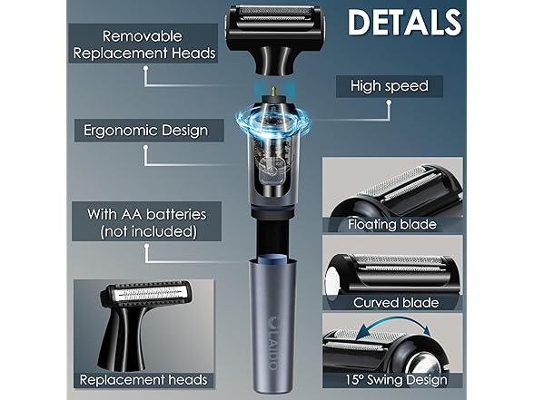 Body Hair Trimmer for Men