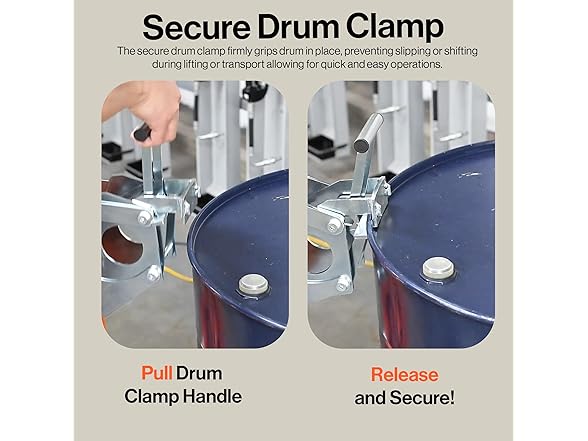 SuperHandy Hydraulic Drum Lift