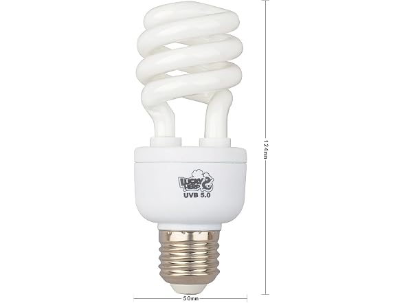 LUCKY HERP 5.0 UVB Fluorescent Bulb,Terrariu