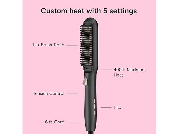Conair InfinitiPRO Straightening Brush Tension
