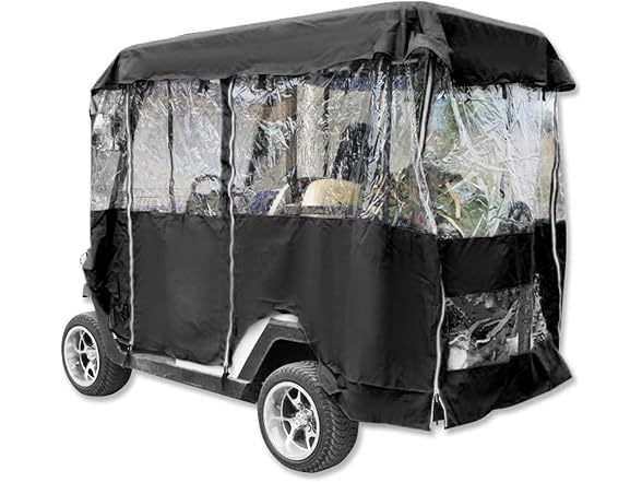 Golf Cart Enclosure 86'', 4-Person Golf Cart