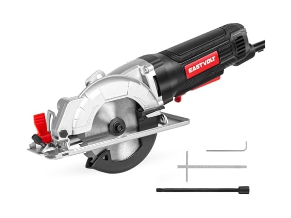 Eastvolt Mini Circular Saw, 4.5A Electric Corded