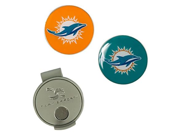 Miami Dolphins Hat Clip