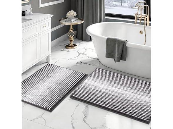 BSICPRO Bathroom Rugs Sets 2 Piece