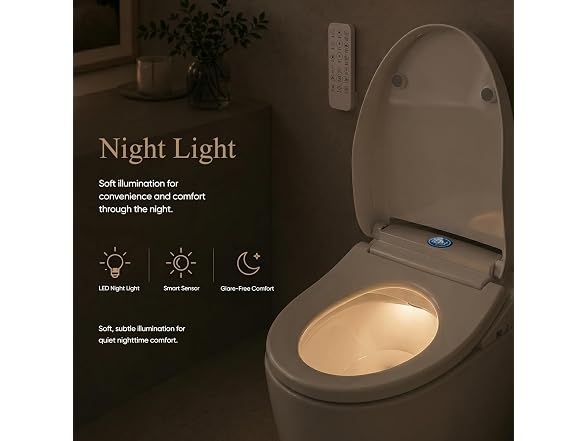 GAICOM Elongated Bidet Toilet Seat
