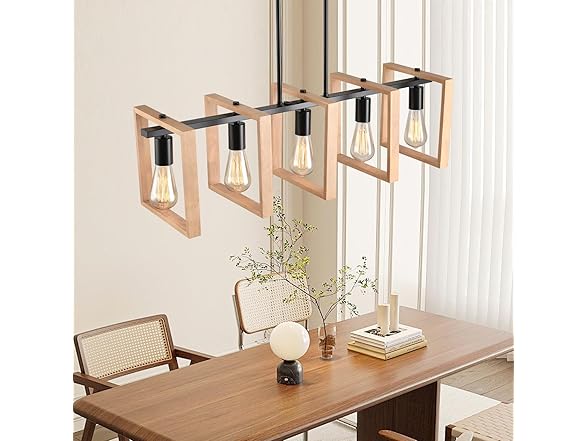 CAFULAM Kitchen Island Hanging Lighting
