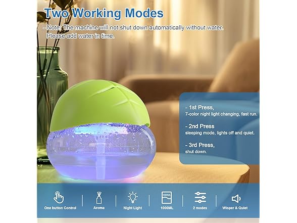 Water-Based Air Purifier Revitalizer