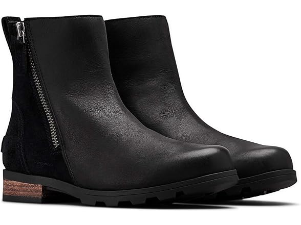 Sorel Womens Emelie Zip Ankle Boot