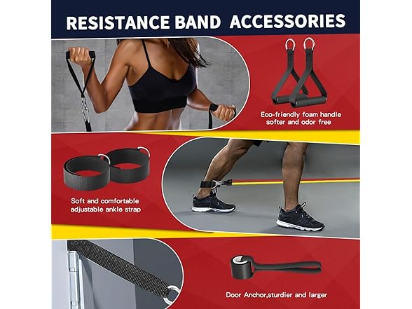 WHATAFIT Resistance Bands
