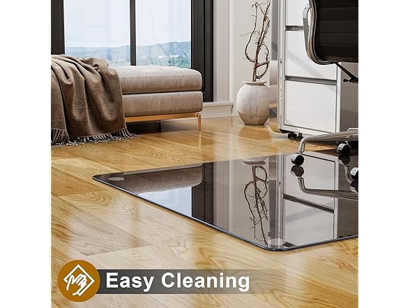 46"x 55" Tempered Glass Chair Mat