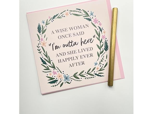 Old English Co. Funny Retirement Card