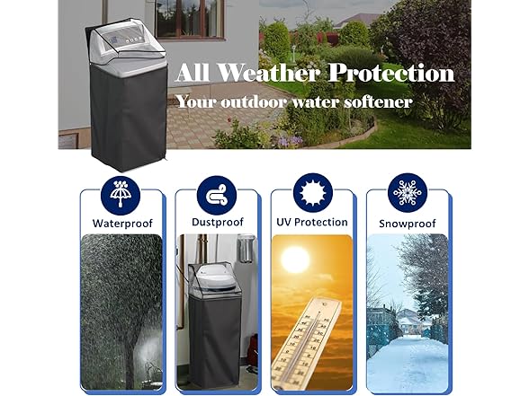 BENVOL Water Softener Cover
