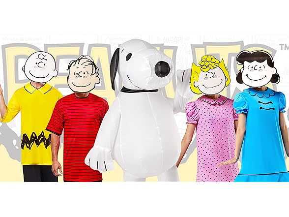 Peanuts Linus Van Pelt Costume w Mask (M)