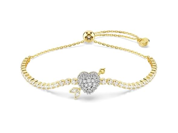 Swarovski Idyllia Bracelet Heart w/ Arrow White