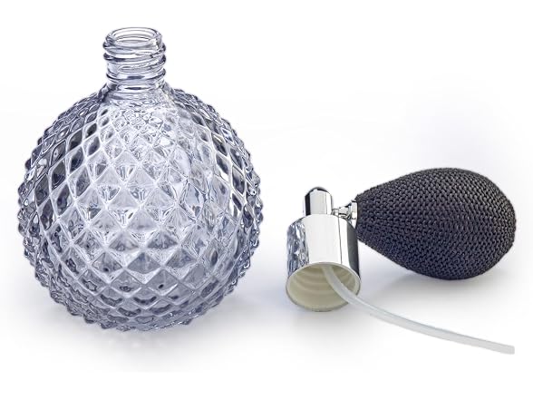 Barfly Glass Bulb Atomizer for Spirits with Stainless Steel Top