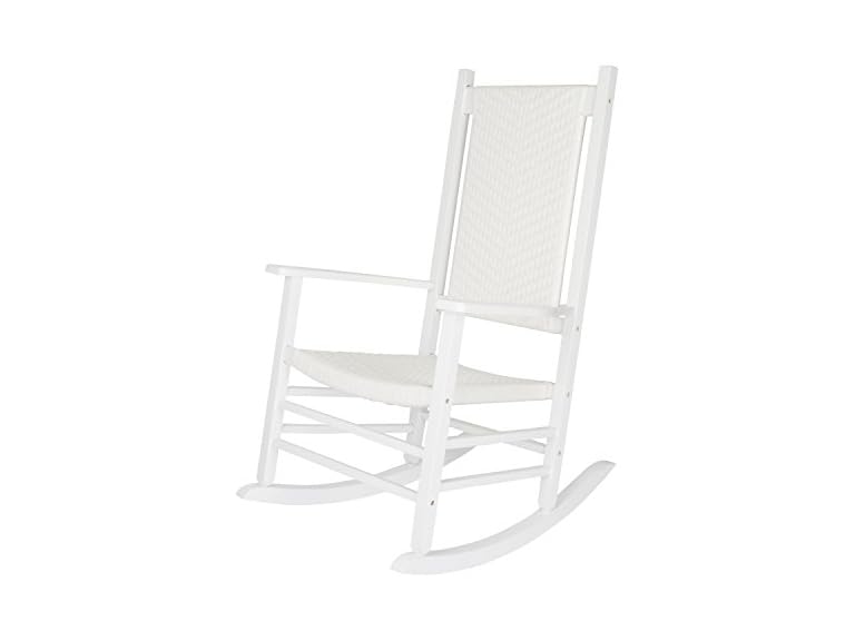 Shine Company Hampton Wooden Rocking Chair - Gallery 9