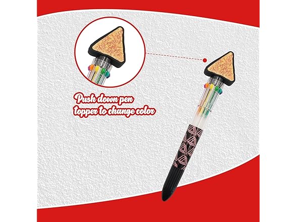 Novelty Candy & Snack Brand Multi Color Pens, Doritos 10 pk