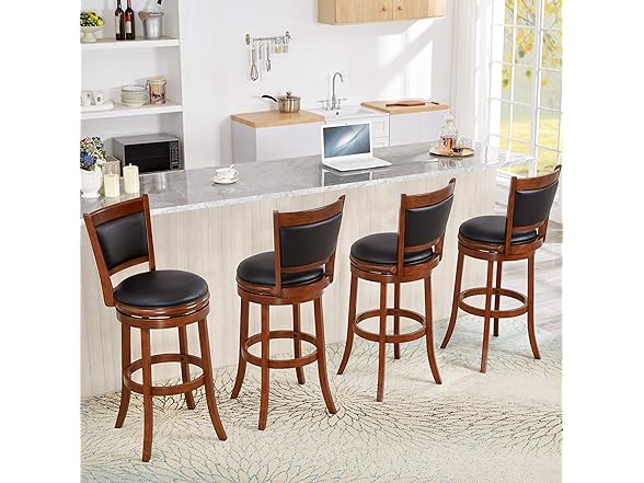 Ball & Cast Swivel Pub Height Barstool 29"