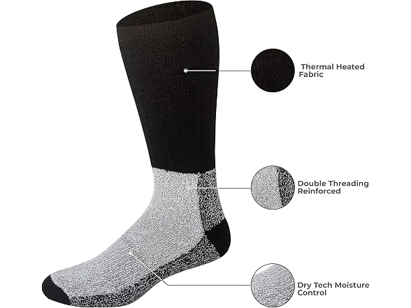 Debra Weitzner Women (10-13) Thermal Merino Socks