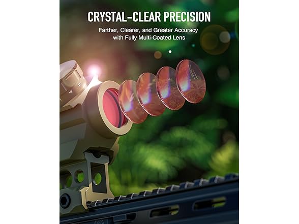 Pinty 1x25mm Tactical Red Dot Sight