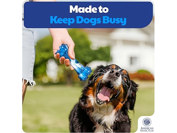 American Kennel Club Training Dog Chew Toy, Ombre
