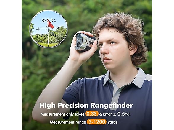 LAZYCAT Golf Rangefinder with Slope