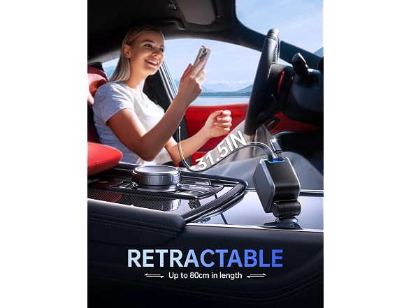 EWITGO Retractable Car Charger - Gallery 2