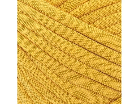 Lion Brand Yarn Cover Story Lazy Days Mustard, 1 Pack