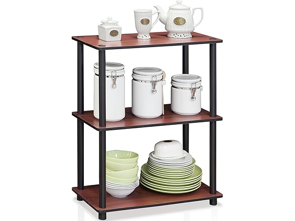 Furinno Furinno Turn-N-Tube 3-Tier Compact Multipurpose Sh