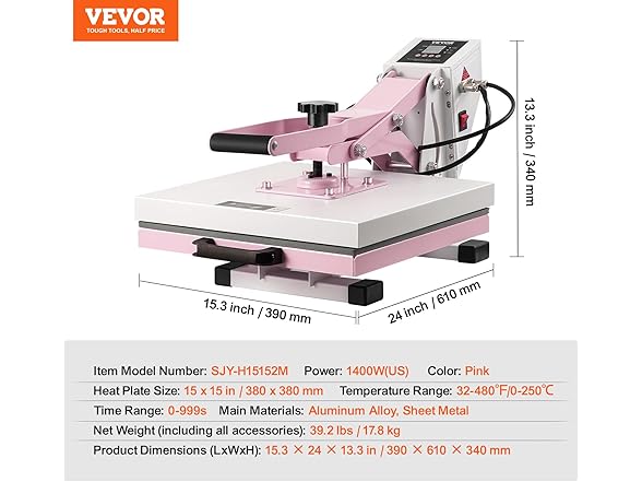 VEVOR Heat Press