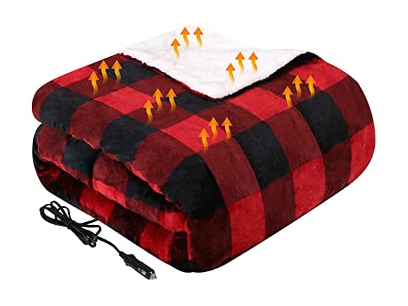 Westinghouse Heated Car Blanket, 59" x 43”