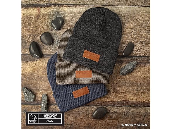 Northern Knitwear Wool Blend Cuffed Beanie