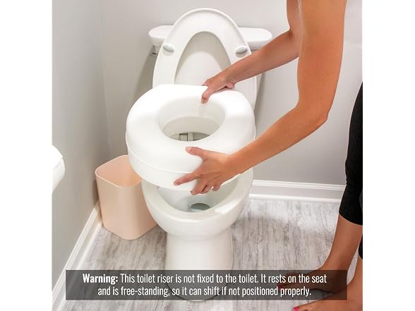 HealthSmart Enhanced Comfort 5 Raised (Round)