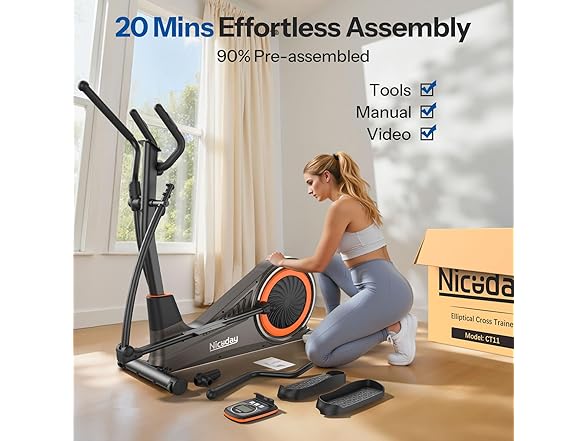Niceday Home Elliptical Exercise Machine