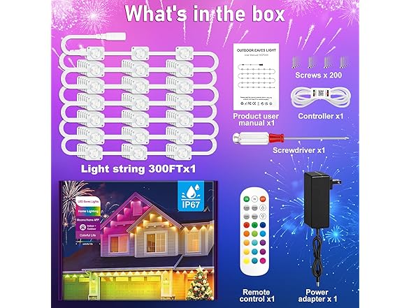 RGB Permanent Outdoor Lights