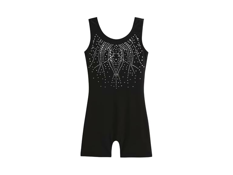 Girls One Piece Gymnastic Leotard