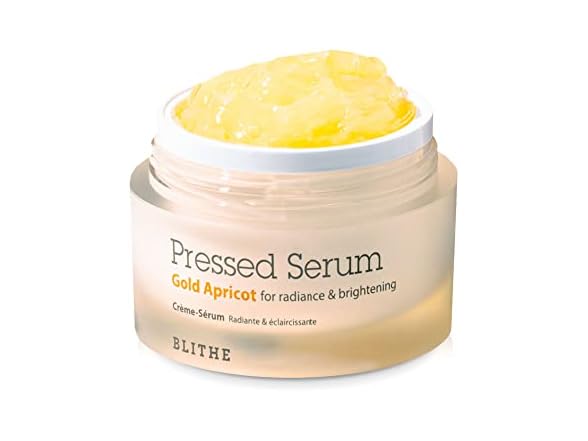 BLITHE Pressed Serum Gold Apricot Glass Moisturizer/Serum
