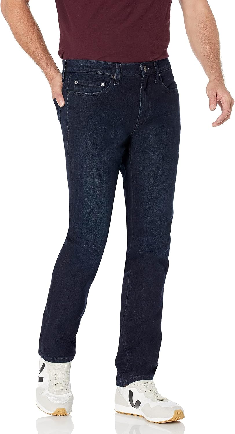 Amazon Essentials Men Slim-Fit Jeans Dark Wash - Gallery 106