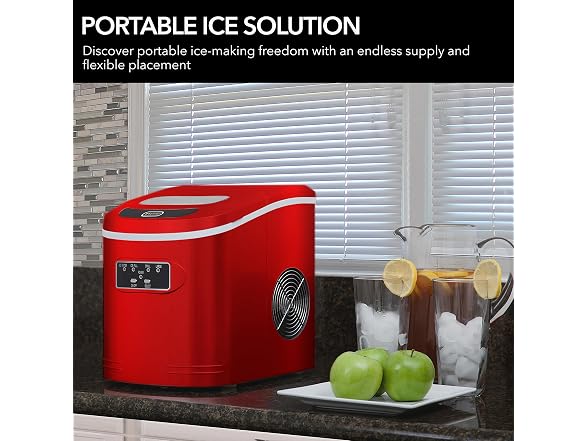 Whynter Compact Portable Ice Maker, 27 lb. Capacity
