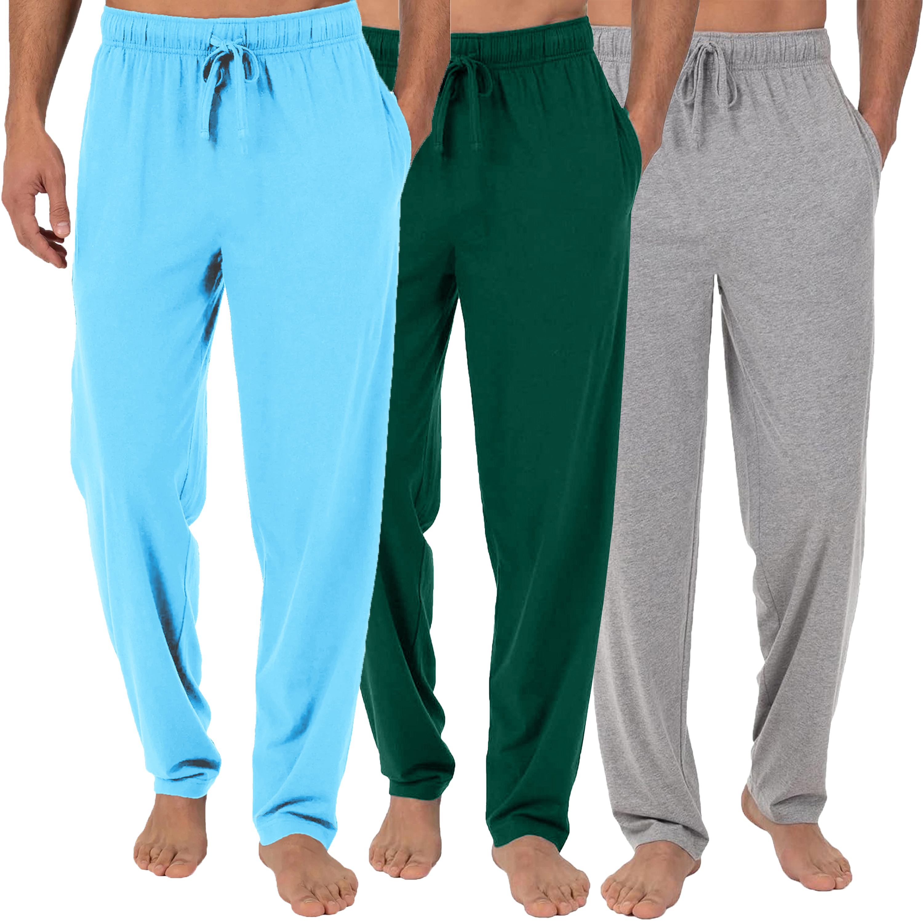 3Pk Mens Classic Lounge Pants - Gallery 13