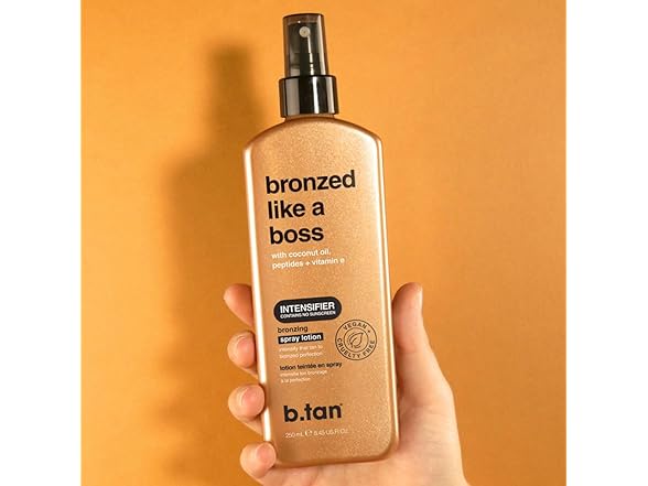 b.tan Sun Tanning Lotion Spray