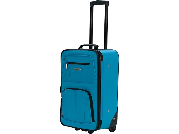 Rockland Fashion Softside Upright Luggage 2PC Set